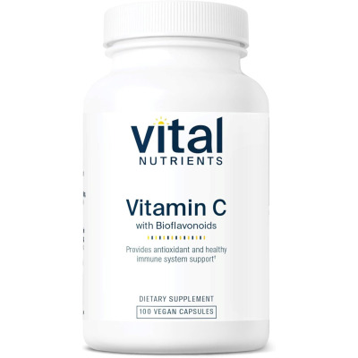 美国正品 Vital Nutrients Vitamin C with Bioflavonoids