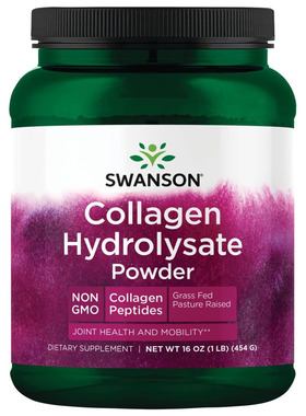Swanson Collagen Hydrolysate Powder, 454g