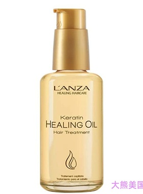L'ANZA Keratin Hair Treatment Healing Oil - 3.4 oz
