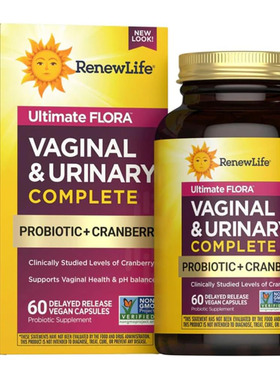 Renew Life Probiotics for Women, Vaginal & Urinary Complete