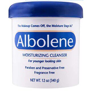 Albolene Moisturizing Cleanser, Makeup Remover, 12 oz