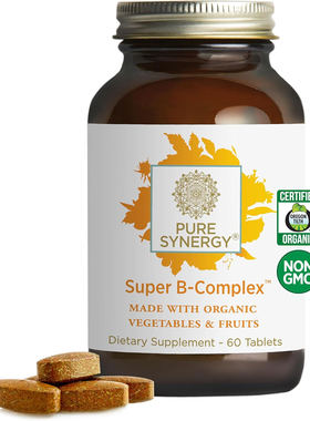 PURE SYNERGY Super B-Complex Vitamin B Complex Supplement