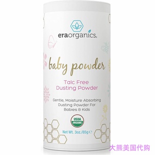 Era Organics Baby Powder Talc-Free Dusting Powder