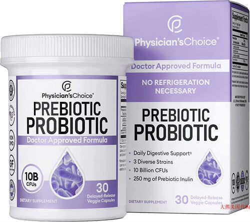 益生菌 Physician's CHOICE Prebiotic-Probiotic, 10B CFUs