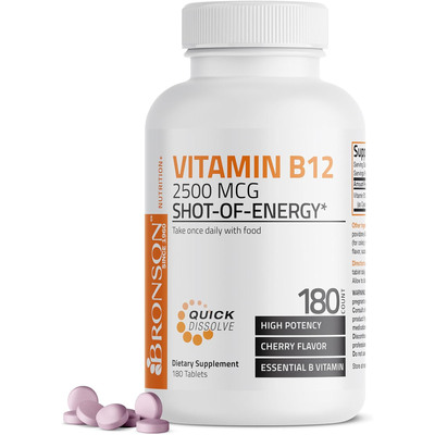 Bronson Super B 100 Vitamin B Complex Sustained Release