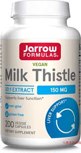Jarrow Formulas Milk Thistle 30:1 Extract 150mg Liver Health