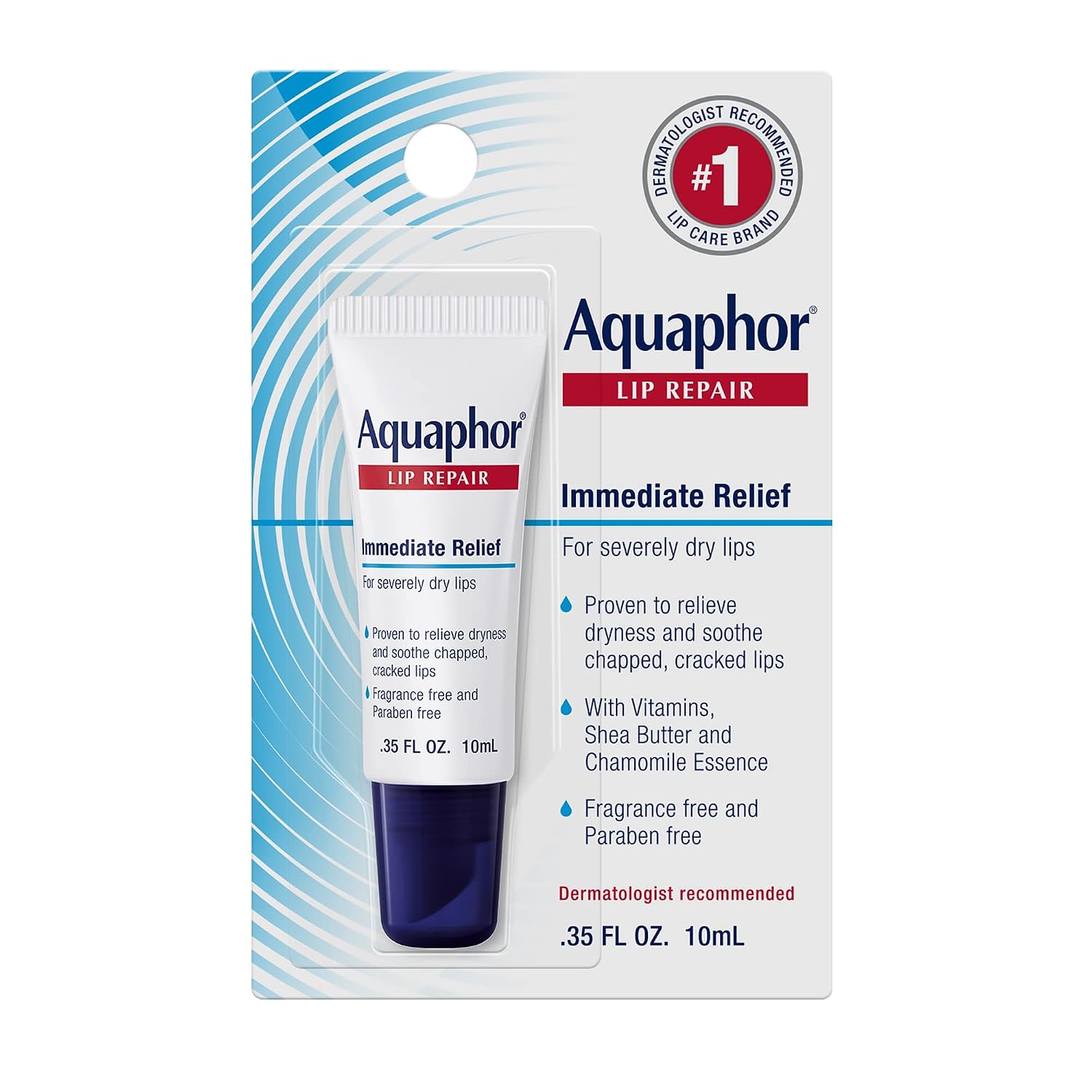 Aquaphor Lip Repair Ointment - Long-lasting Moisture图片