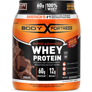 Body Fortress Whey Protein Powder, Chocolate, 807g