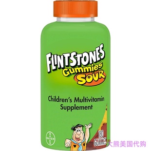 Bayer Flintstones Sour Gummies, Childrens Multivitamin