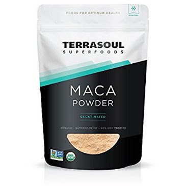 Terrasoul Superfoods Organic Gelatinized Maca Powder, 16 oz