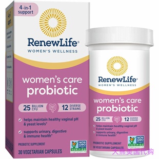 Renew Life Probiotics, Women's Care, 25 Billion CFU