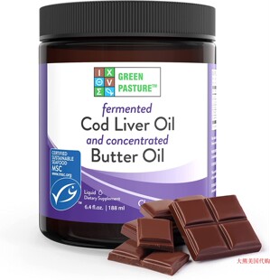 Green Pasture Fermented Cod Liver Oil Concentrated Butter