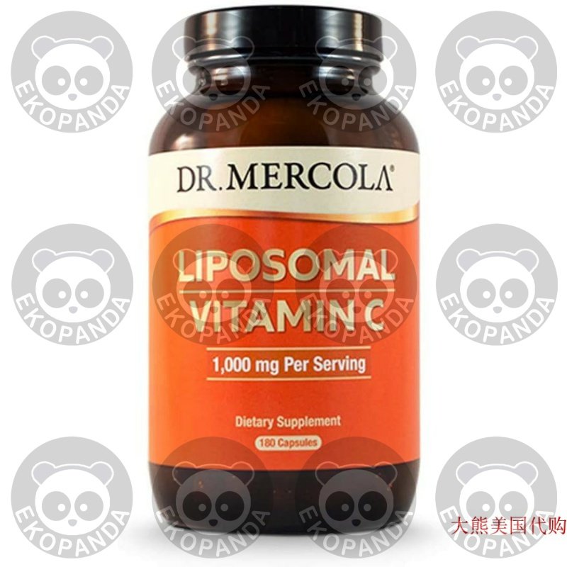 DR. MERCOLA 리포솜 비타민 C 1회 제공량당 1.000MG 180정