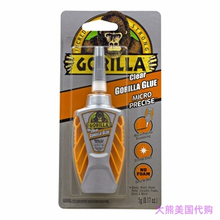 Gorilla Glue Micro Precise Clear Glue, 5 Gram