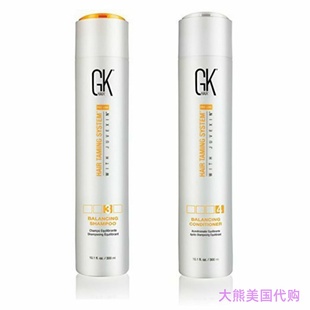 GK hair Global Keratin Balancing Shampoo and Conditioner