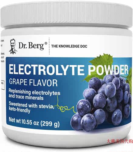 Dr. Berg Keto Electrolyte Powder, 299g
