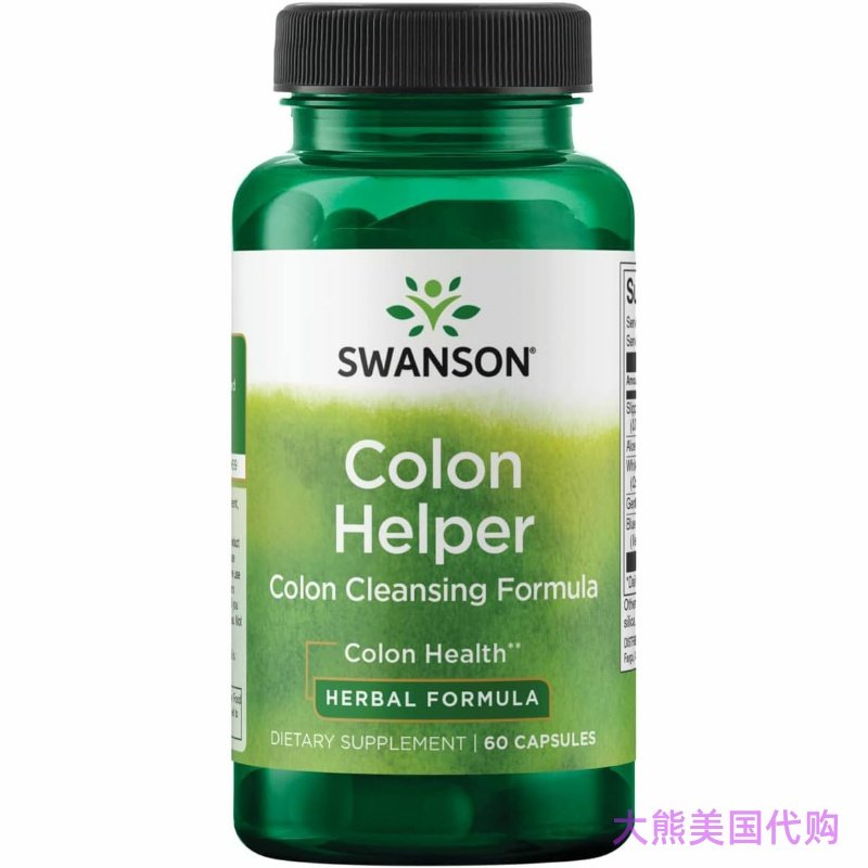 Swanson Colon Helper, Colon Cleansing Formula, Colon Health