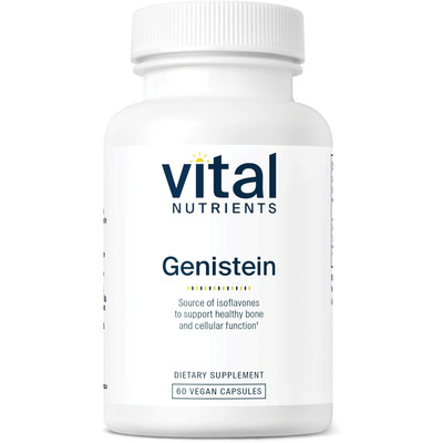 Vital Nutrients Genistein Easily Absorbed Isoflavones, 125mg