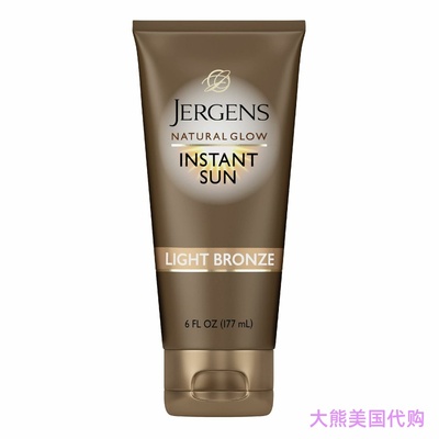 Jergens Natural Glow Instant Sun Tanning Moisturizer Bronzer