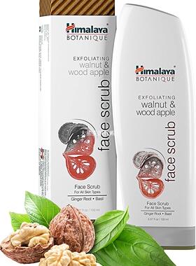 Himalaya Botanique Walnut &Wood Apple Exfoliating Face Scrub