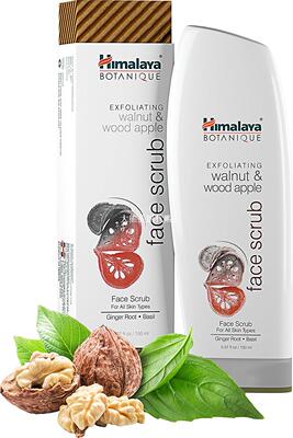 Himalaya Botanique Walnut &Wood Apple Exfoliating Face Scrub