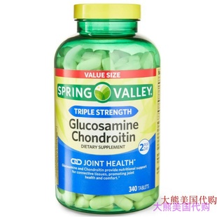 Spring Valley Glucosamine Chondroitin, Triple Strength