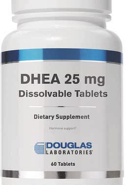 Douglas Laboratories DHEA 25 mg, Dissolvable Tablets