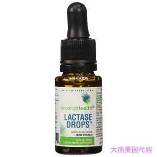 Healty Enzyme Lactase 15ml Supplement Drops Seeking