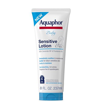 Aquaphor Baby Sensitive Lotion, Gentle Moisturizer, 237 ml