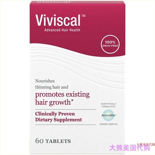 Viviscal Hair growth supplement for women, 60 Count