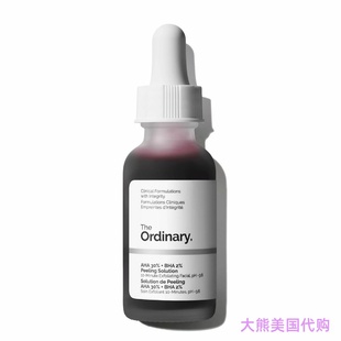 The Ordinary AHA 30% + BHA 2% Peeling Solution, PH 3.6