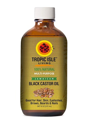 Tropic Isle Living Jamaican Black Castor Oil, 8 oz