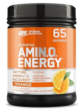 Optimum Nutrition Amino Energy, Orange Cooler, 65 Servings