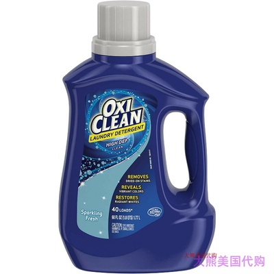 OxiClean High Def Sparkling Fresh Liquid Laundry Detergent