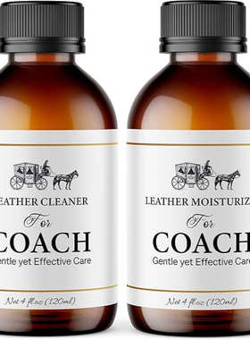 Coach Leather Cleaner and Moisturizer Set