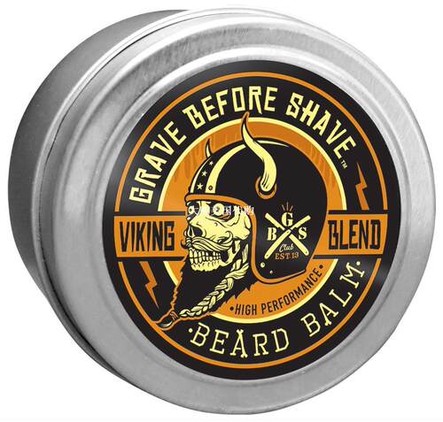 Viking Blend Beard Balm (2 ounce) by Grave Before Shave