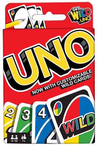 Mattel Games UNO: Classic Card Game, Multi 纸牌扑克优诺纸牌