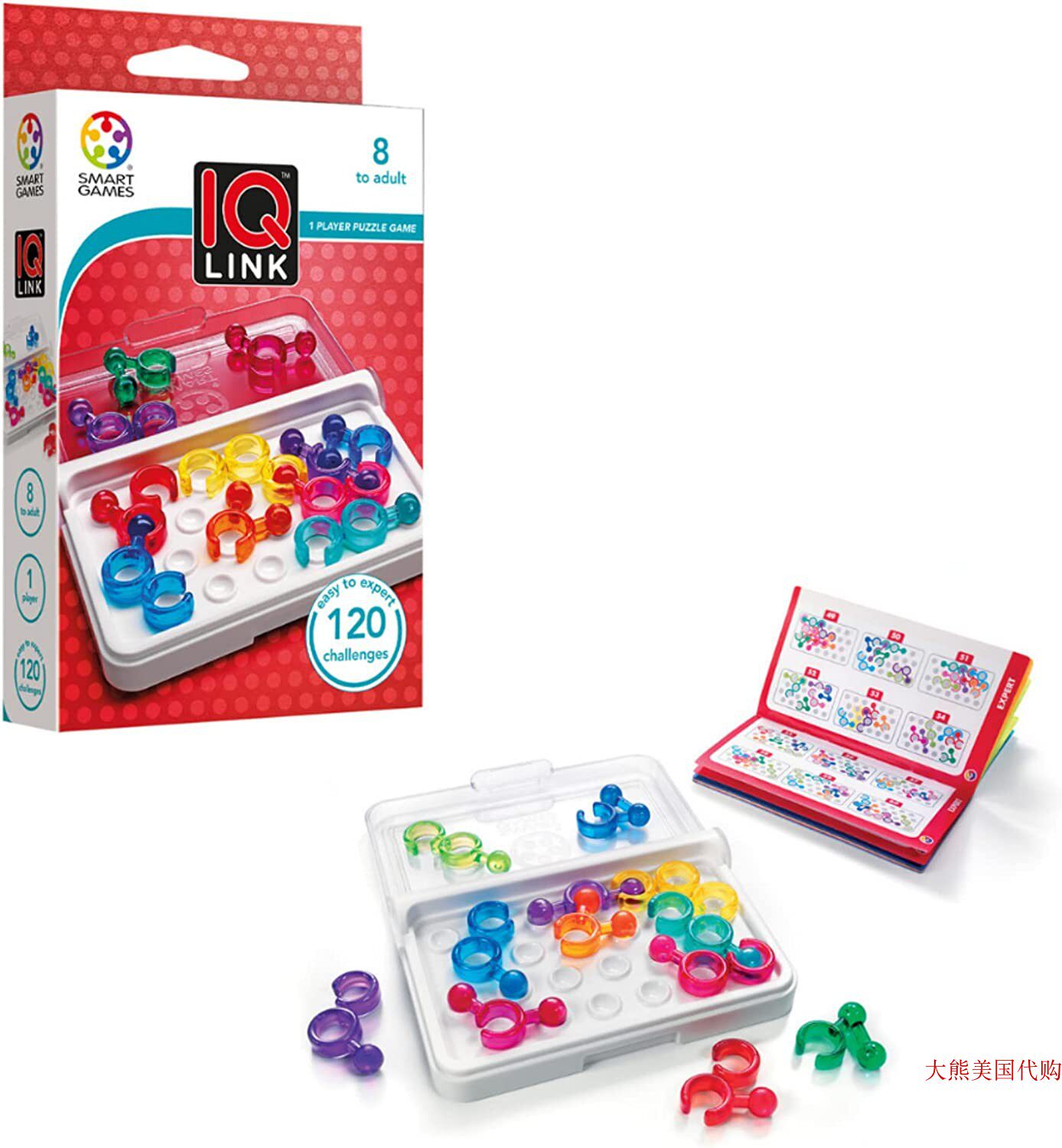 智力游戏 益智游戏 SmartGames IQ Link