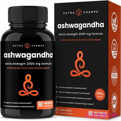 NutraChamps Organic Ashwagandha Capsules