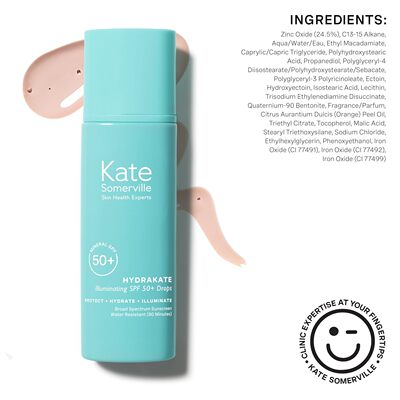 Kate Somerville HydraKate Illuminating Sunscreen Drops, 50ml