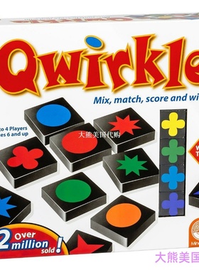 Mindware Qwirkle Board Game 棋盘游戏