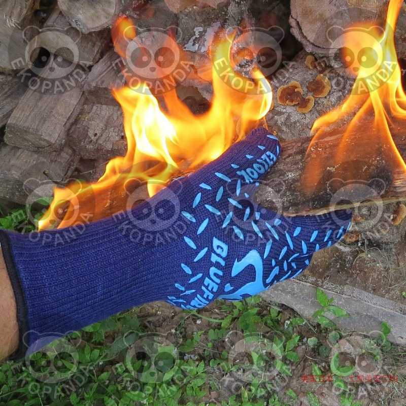 Heat Resistant Cooking, Grilling, Welding Gloves form men-封面