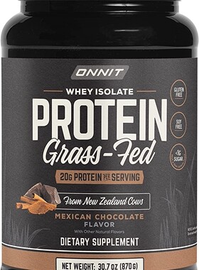 ONNIT Grass Fed Whey Isolate Protein - Mexican Chocolate
