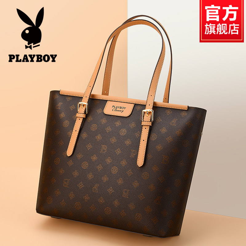 花花公子包包女式2025新款大容量斜挎包手提包妈妈包礼物托特包女,箱包皮具/热销女包/男包,托特包,淘宝优惠券,粉丝福利购,淘宝优惠卷