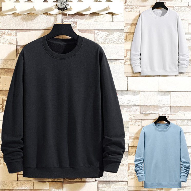 特大码胖哥纯色肥佬宽松上衣