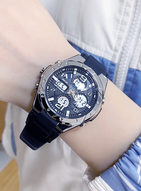 儿童手表女防水小学生初高中考试专用青少年电子表潮流少女ins风