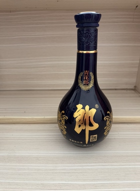 如图青花郎空酒瓶摆件 直播展示道具 酒柜装饰