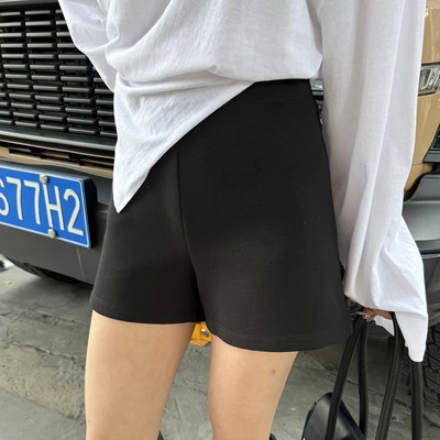 摩登197高腰休闲运动短裤骑行裤