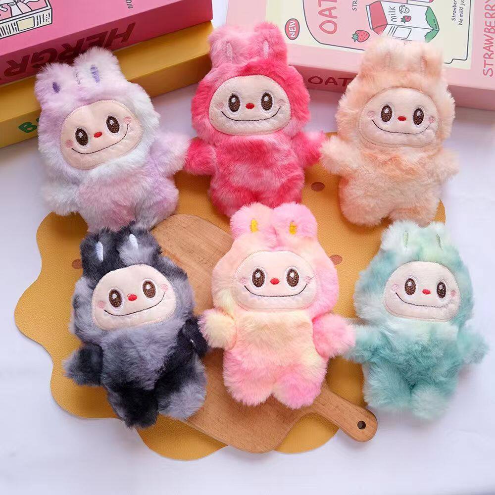 可爱拉布毛绒公仔小兔子百搭潮玩偶包包挂件少女钥匙扣卡通挂饰批