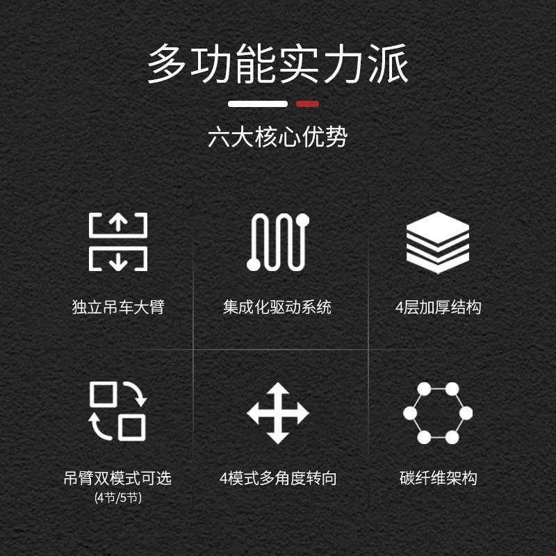 Ubricks积木2026利勃海尔11200起重机吊车UB001益智遥控玩具模型